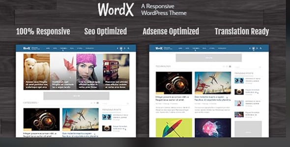 WordX WordPress Theme by MyThemeShop