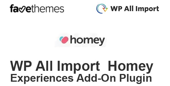 WP All Import Homey Experiences Add On for WordPress