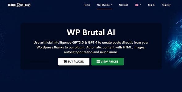 WP Brutal AI for WordPress