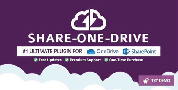 WP Cloud Plugin Share One Drive for WordPress