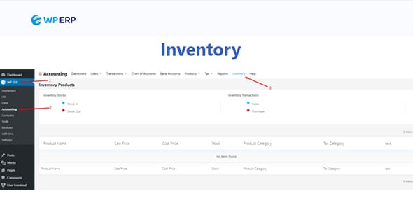 WP ERP Inventory for WordPress