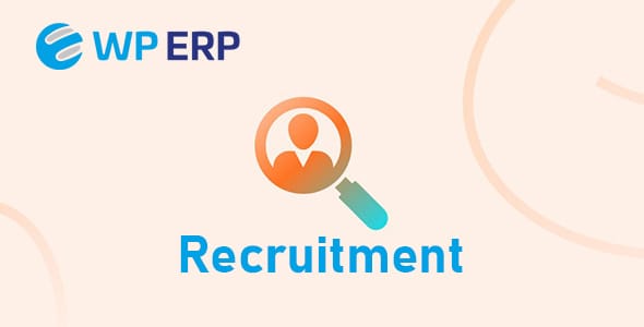 WP ERP Recruitment for WordPress