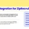 WP Job Manager ZipRecruiter Integration for WordPress