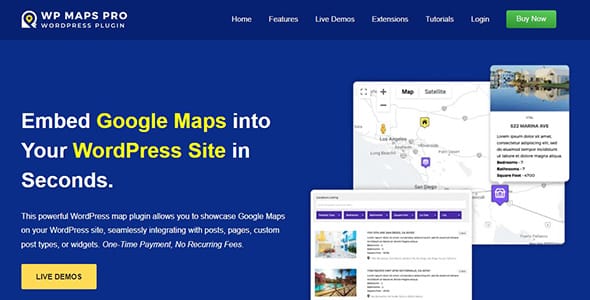 WP MAPS PRO for WordPress
