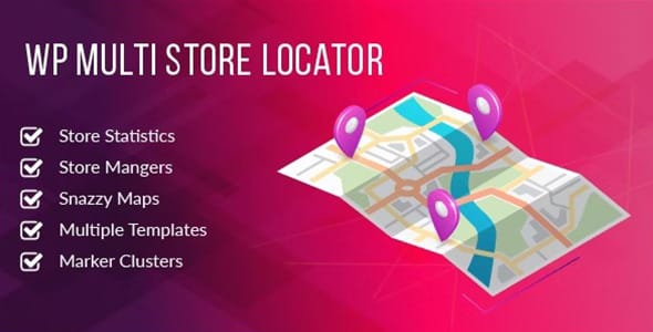 WP Multi Store Locator Pro for WordPress
