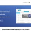 WP Sheet Editor EDD Downloads Pro for WordPress