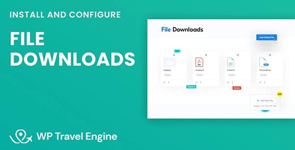 WP Travel Engine File Downloads for WordPress