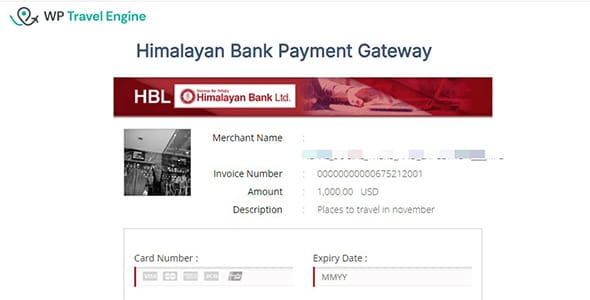 WP Travel Engine HBL Gateway for WordPress
