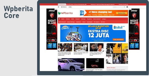 Wpberita Core for WordPress