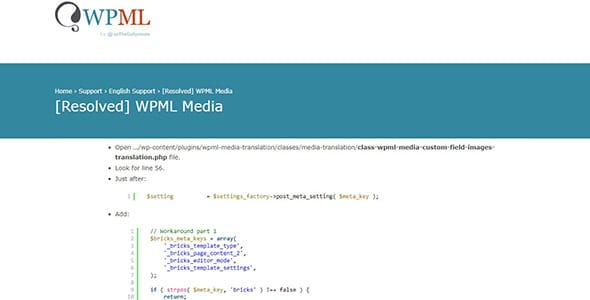 WPML Media for WordPress