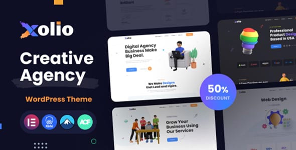 Xolio Creative Agency and Portfolio Template