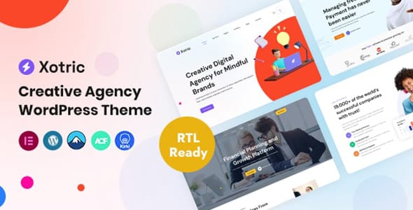 Xotric Creative Agency WordPress Theme