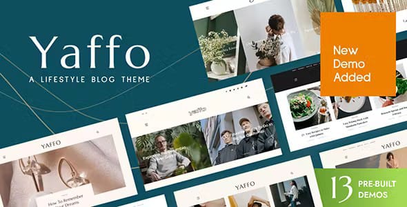 Yaffo A Lifestyle Personal Blog WordPress Theme