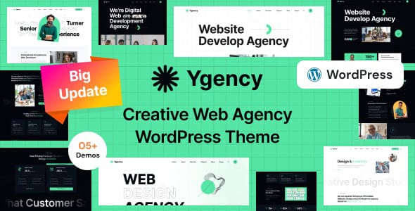 Ygency Web Design Agency WordPress Theme
