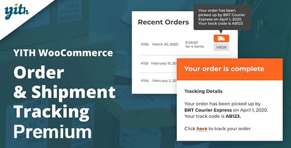 YITH Order and Shipment Tracking Premium for WooCommerce