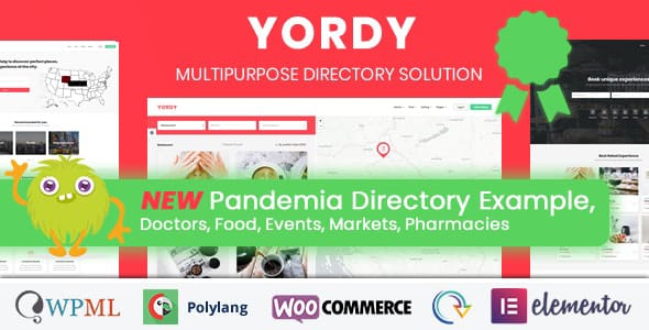 Yordy WordPress Theme by Sandi Winter