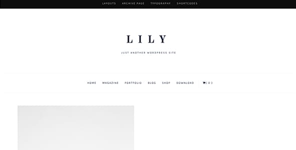 Lily Genesis WordPress Theme by Zigzagpress