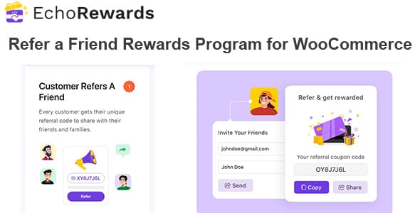 EchoRewards Pro Refer a Friend Rewards Program for WooCommerce