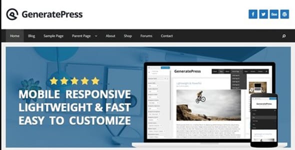 GeneratePress Premium Wordpress Theme