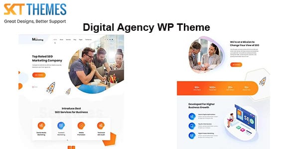 Digital Agency WordPress Theme by SKT Theme
