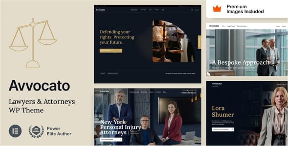 Avvocato Law Firm WordPress Theme