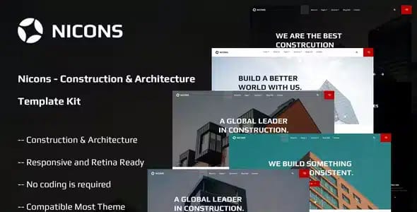 Nicons Construction and Architecture Template Kit