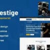 Prestige Car Repair and Auto Detailing Service Elementor Template Kit