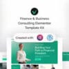 Vynance Finance and Business Consulting Elementor Template Kit