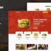Xabite Burger Fast Food Elementor Template Kit
