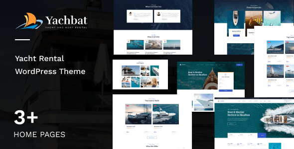 Yachbat Yacht and Boat Rental WordPress Theme