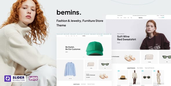 Bemins Fashion and Jewelry Furniture Store WordPress Theme