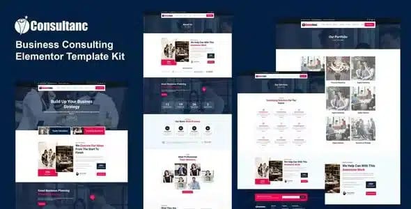 Consultanc Business Consulting Elementor Template Kit