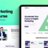 Digicours Digital Marketing Online Course Elementor Template Kit