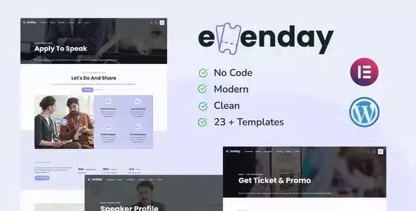 Evenday Event Elementor Template Kit