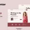 Laluna Book Author and Writer Elementor Template Kit