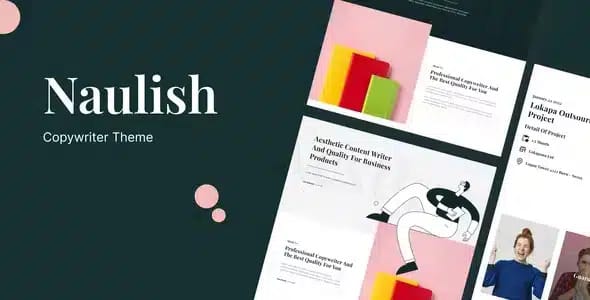 Naulish Copywriter Elementor Template Kit