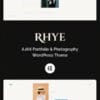 Rhye AJAX Portfolio WordPress Theme