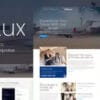 Skylux Private Jet and Airplane Charter Company Elementor Template Kit