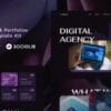 Urban Dark Digital Agency and Portfolios Elementor Template Kit