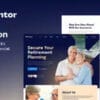 Vension Retirement Planning Consulting Elementor Template Kit