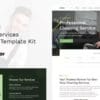 Wiper Cleaning Services Elementor Template Kit