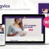 Lingvico Language Center and Training Courses WordPress Theme