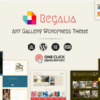 Regalia Artist Portfolio Art Gallery Theme